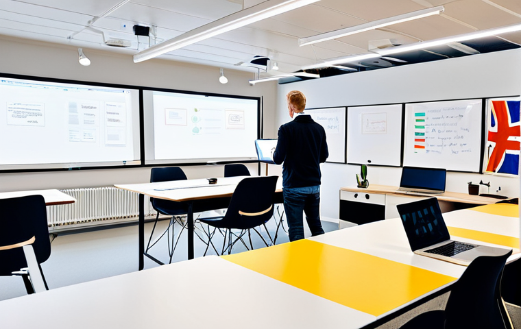 Content Marketing**
"A bright and modern co-working space in Stockholm, filled with diverse professionals collaborating on laptops and tablets, focused on content creation, brainstorming ideas on a whiteboard; includes Swedish flags subtly in the background, emphasis on a blog post about 'The Importance of Lokal Anpassning'; high-quality professional photography, perfect lighting, safe for work, appropriate content, fully clothed, professional"
**