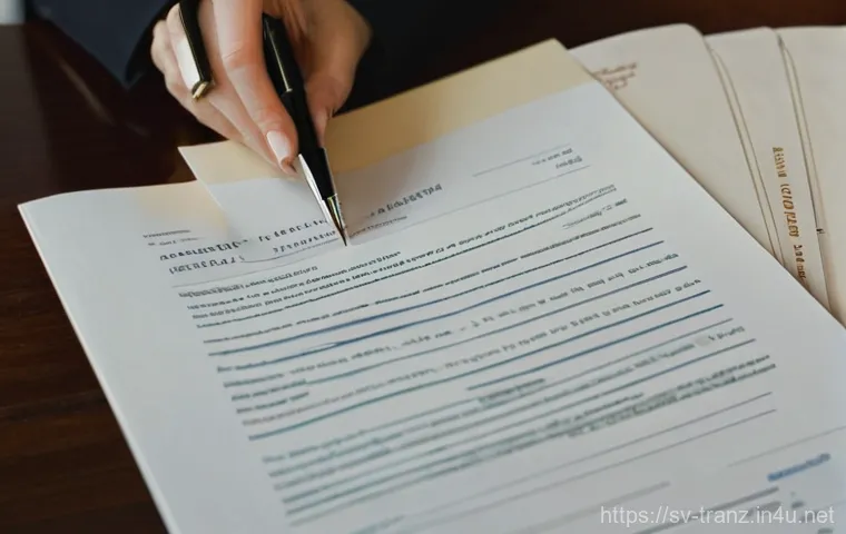 번역사 자격증 시험 후기 모음 - **Prompt 1: The Authorized Translator's Seal of Trust**
"A sophisticated, realistic photograph o...