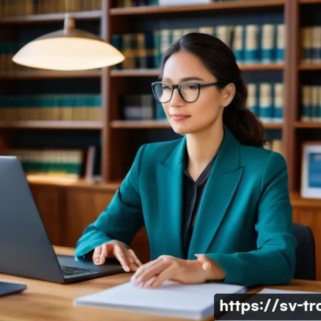 번역사 연봉 협상 시 주요 전략 - **Prompt 1: Specialized Legal Translation Expert**
    "A professional, focused female translator in...